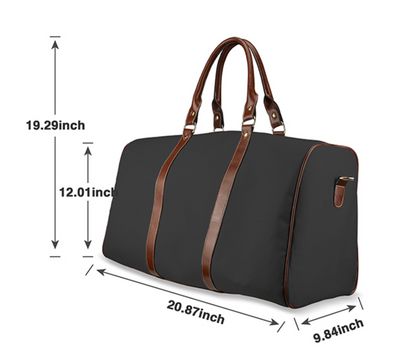 Asala / أصالة Travel Bag — Red, styled reference image