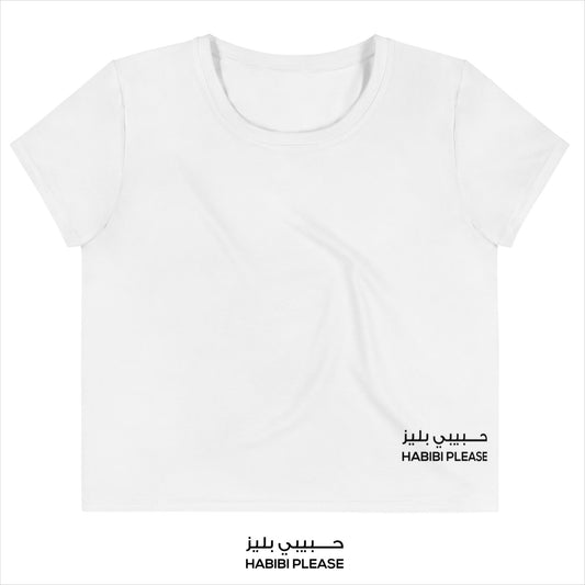 Hamsa crop top front view