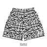 3arabi Mesh Shorts — White, front