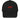 Habibi / حبيبي Dad Hat — Red Embroidery, black front