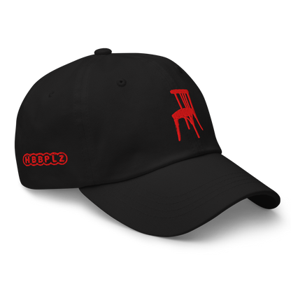Kursi Embroidered Dad Cap, black right-front