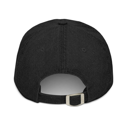 Hob / حُب Denim Cap, black back