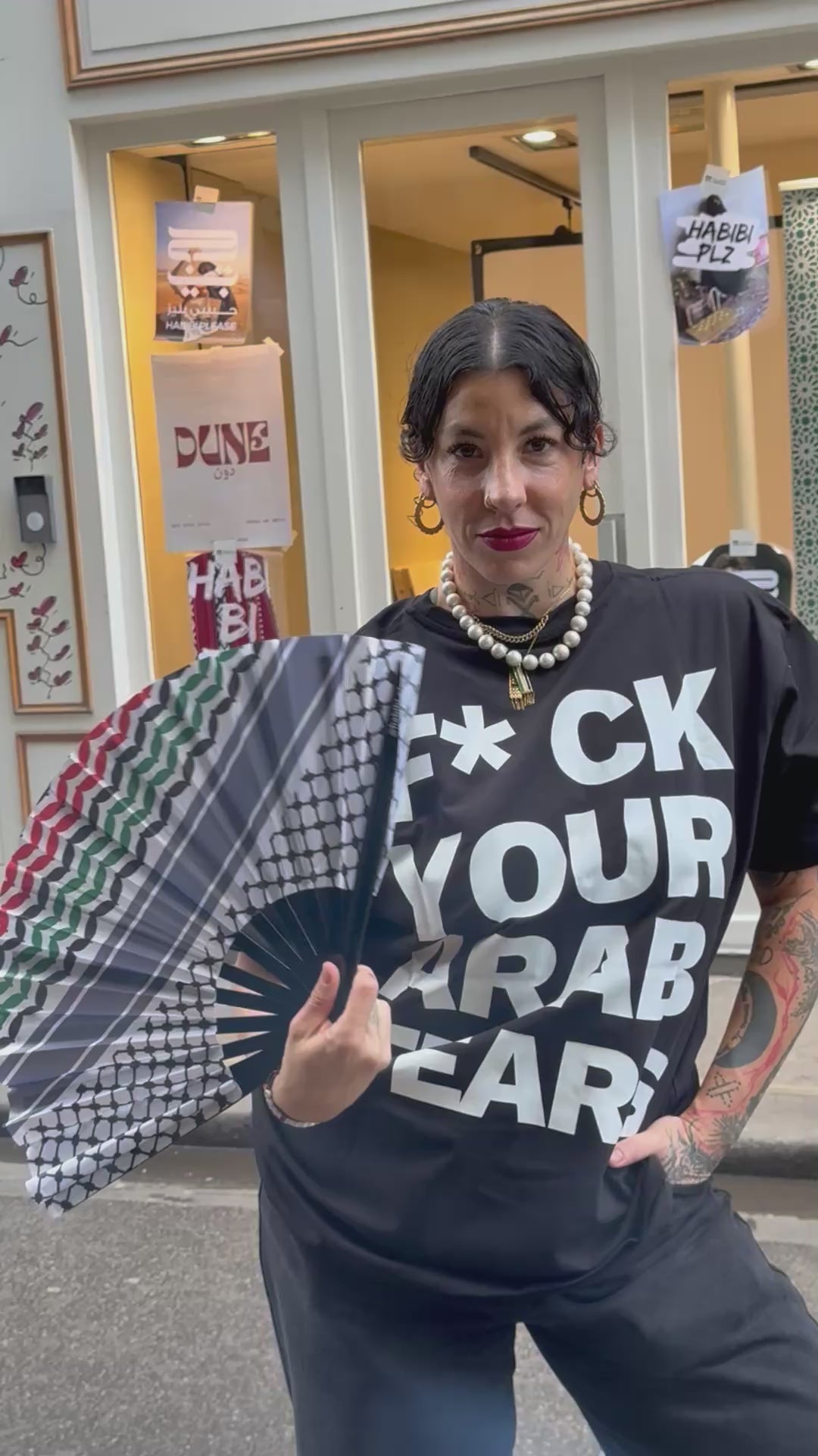 The Habibi Fan — Keffiyeh, product motion video