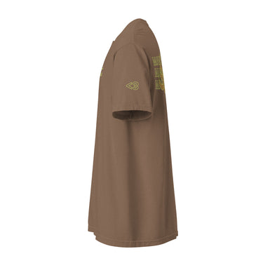 Mawada / مودة — Tee — brown, left-side view