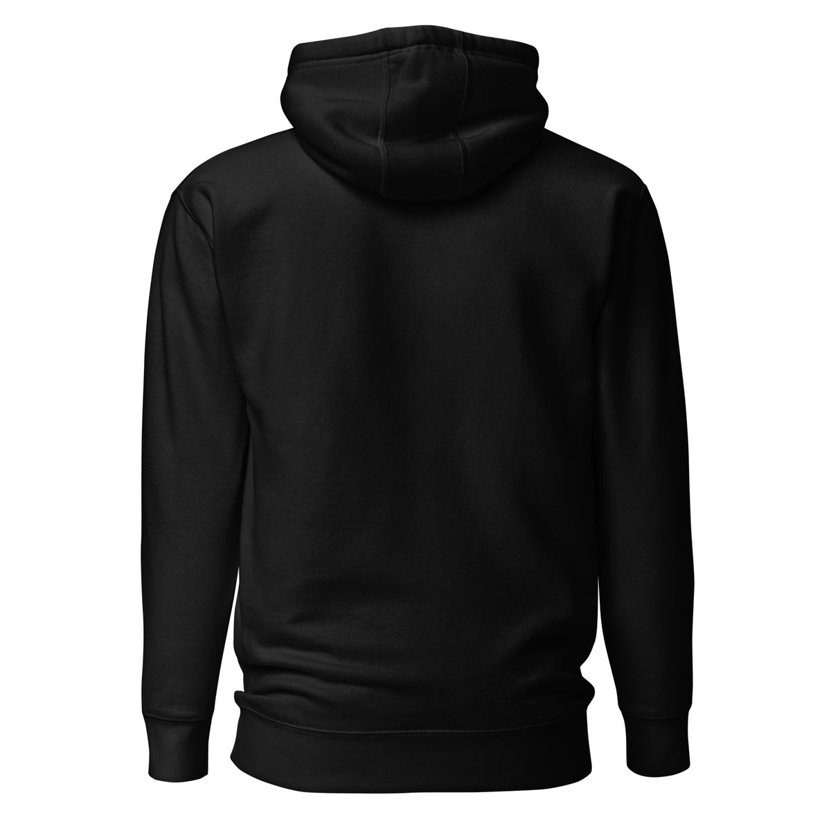 Black Egypt / مصر unisex hoodie, plain back view — Habibi Please