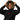 Habibi / حبيبي Logo Hoodie, front logo close-up
